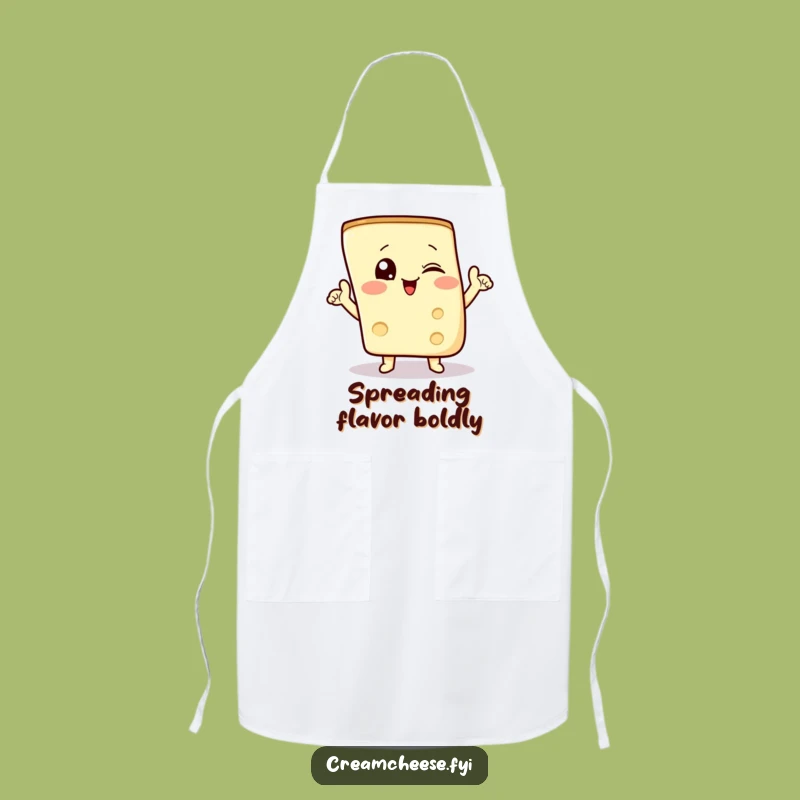 Funny Cream Cheese Apron - A Hilarious Gift for Chefs