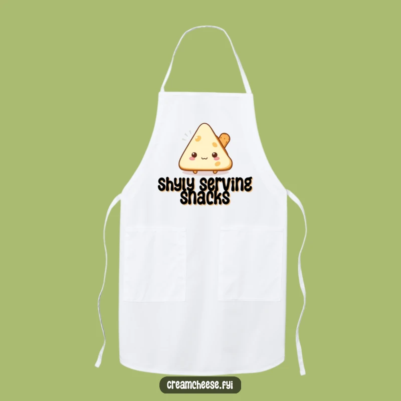 Funny Shy Cream Cheese Apron: Cook with Gentle Humor