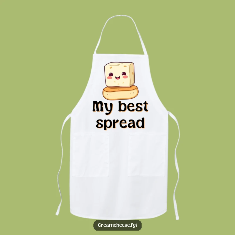 Funny Cream Cheese Bagel Apron: Cook Up Laughs with this Hilarious Kitchen Essential