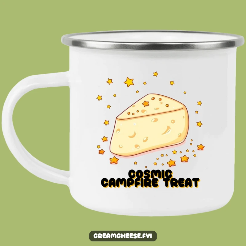 Funny Cream Cheese Stars Camping Mug - Magical Outdoor Adventures, Gift