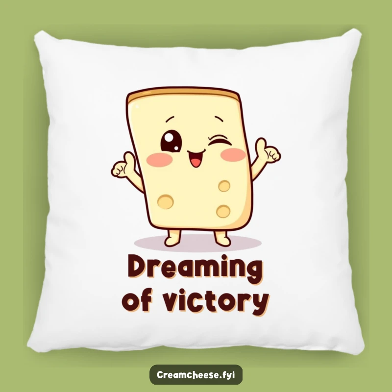 Funny Cream Cheese Pillow - Cozy Comfort Gift for Food Enthusiasts