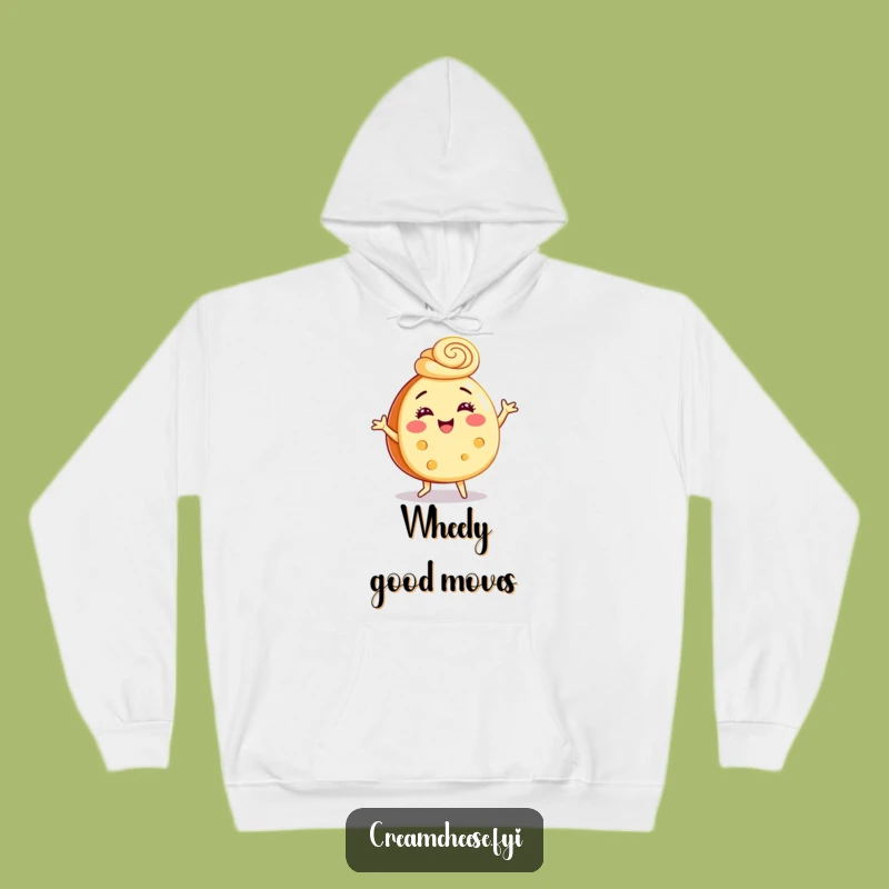 Funny Cream Cheese Dance Hoodie - Cozy & Hilarious Festive Apparel, Great Gift