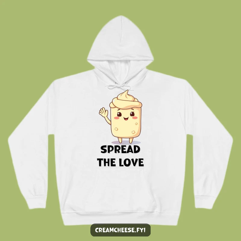 Funny Friendly Spread Hoodie - Cozy Character Apparel Funny Gift