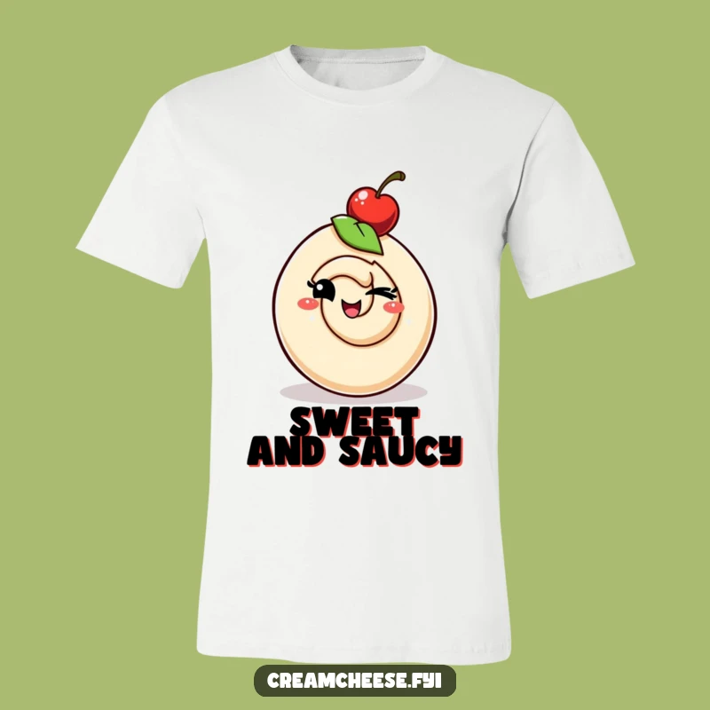 Funny Winking Swirl T-Shirt - Cheeky Character Apparel Funny Gift